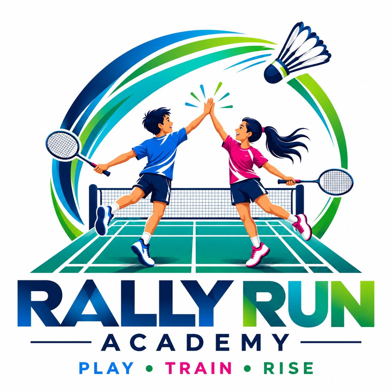 Rally Run Academy — Play Train Rise